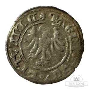 Alternative view of 1501-1506 metų Aleksandro Jogailaičio 1/2 grašio - Gotika - Katalogo nr. H4 A