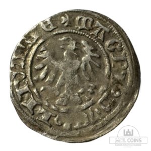 Alternative view of 1501-1506 metų Aleksandro Jogailaičio 1/2 grašio - Gotika - Katalogo nr. H4 A