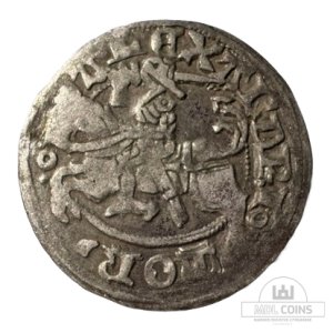 1501-1506 metų Aleksandro Jogailaičio 1/2 grašio - Gotika - Katalogo nr. H4 A