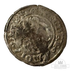 1501-1506 metų Aleksandro Jogailaičio 1/2 grašio - Gotika - Katalogo nr. H4 A