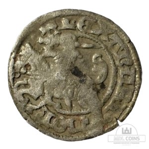 1501-1506 metų Aleksandro Jogailaičio 1/2 grašio - Gotika - Katalogo nr. H1 A – (Sesija Nr.92 – Pabaiga 20260505 – 21.22 val. + 2 min. „Anti-sniping”)