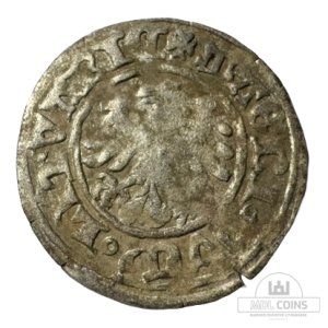 Alternative view of 1501-1506 metų Aleksandro Jogailaičio 1/2 grašio - Gotika - Katalogo nr. H1 A – (Sesija Nr.92 – Pabaiga 20260505 – 21.22 val. + 2 min. „Anti-sniping”)
