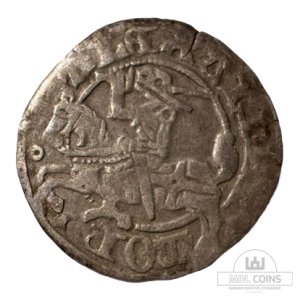 1501-1506 metų Aleksandro Jogailaičio 1/2 grašio - Gotika - Katalogo nr. H7 A – (Sesija Nr.92 – Pabaiga 20260505 – 21.42 val. + 2 min. „Anti-sniping”)