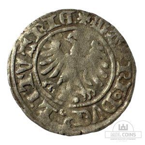 Alternative view of 1501-1506 metų Aleksandro Jogailaičio 1/2 grašio - Gotika - Katalogo nr. H7 A