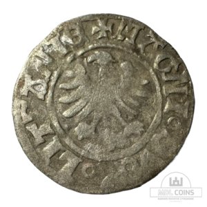 Alternative view of 1501-1506 metų Aleksandro Jogailaičio 1/2 grašio - Renesansas - Katalogo nr. H22 A