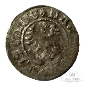 Alternative view of 1501-1506 metų Aleksandro Jogailaičio 1/2 grašio - Renesansas - Katalogo nr. H22 A