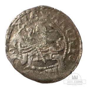 1501-1506 metų Aleksandro Jogailaičio 1/2 grašio - Renesansas - Katalogo nr. H22 A