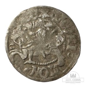 1501-1506 metų Aleksandro Jogailaičio 1/2 grašio - Renesansas - Katalogo nr. H22 A