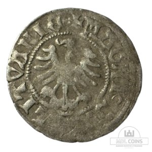 Alternative view of 1501-1506 metų Aleksandro Jogailaičio 1/2 grašio - Renesansas - Katalogo nr. H22 A