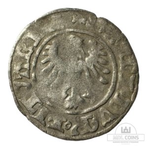 Alternative view of 1501-1506 metų Aleksandro Jogailaičio 1/2 grašio - Gotika - Katalogo nr. H6 A