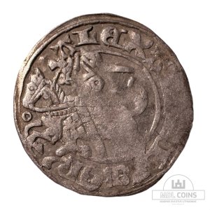1501-1506 metų Aleksandro Jogailaičio 1/2 grašio - Gotika - Katalogo nr. H6 A