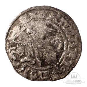 1501-1506 metų Aleksandro Jogailaičio 1/2 grašio - Gotika - Katalogo nr. H6 A