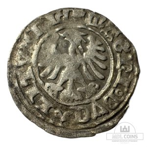 Alternative view of 1501-1506 metų Aleksandro Jogailaičio 1/2 grašio - Gotika - Katalogo nr. H6 A