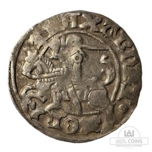 1501-1506 metų Aleksandro Jogailaičio 1/2 grašio - Gotika - Katalogo nr. H6 A