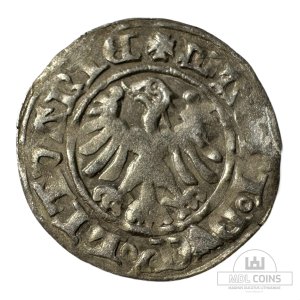 Alternative view of 1501-1506 metų Aleksandro Jogailaičio 1/2 grašio - Gotika - Katalogo nr. H6 A