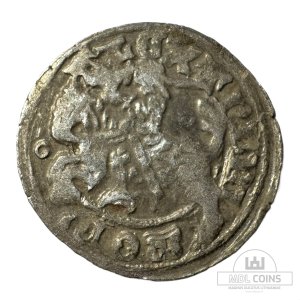 1501-1506 metų Aleksandro Jogailaičio 1/2 grašio - Gotika - Katalogo nr. H3 A3 - II retumas