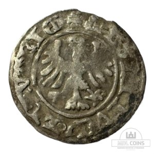 Alternative view of 1501-1506 metų Aleksandro Jogailaičio 1/2 grašio - Gotika - Katalogo nr. H6 A