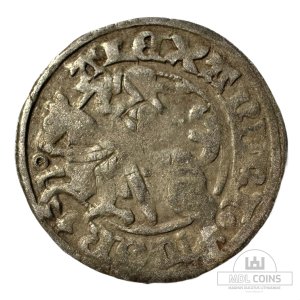 1501-1506 metų Aleksandro Jogailaičio 1/2 grašio - Gotika - Katalogo nr. H5 A