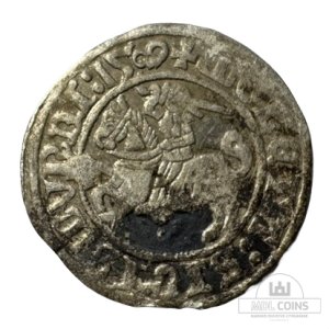 1509 metų Žygimanto Senojo 1/2 grašio - Katalogo nr. H33 G