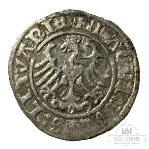 Alternative view of 1509 metų Žygimanto Senojo 1/2 grašio - Katalogo nr. H33 G