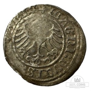 Alternative view of 1509 metų Žygimanto Senojo 1/2 grašio - Katalogo nr. H33 G