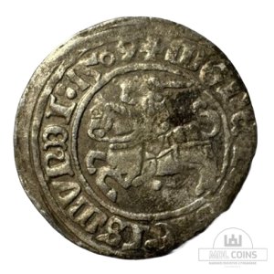 1509 metų Žygimanto Senojo 1/2 grašio - Katalogo nr. H34 D