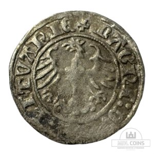 Alternative view of 1509 metų Žygimanto Senojo 1/2 grašio - Katalogo nr. H34 A