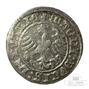 Alternative view of 1510 metų Žygimanto Senojo 1/2 grašio - Katalogo nr. H36 J