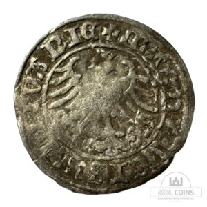 Alternative view of 1509 metų Žygimanto Senojo 1/2 grašio - Dvigubas kalimas - Katalogo nr. H34 G4