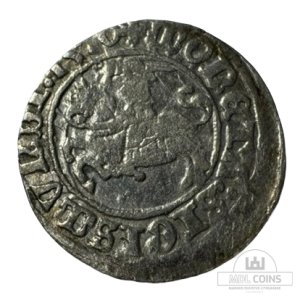 1510 metų Žygimanto Senojo 1/2 grašio - Katalogo nr. H36 D1