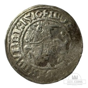 1510 metų Žygimanto Senojo 1/2 grašio - Katalogo nr. H38 F