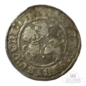 1510 metų Žygimanto Senojo 1/2 grašio - Katalogo nr. H38 A