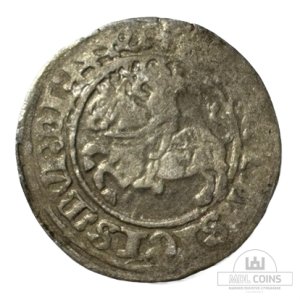 1510 metų Žygimanto Senojo 1/2 grašio - Katalogo nr. H38 H (?)