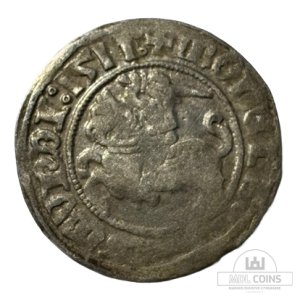 1511 metų Žygimanto Senojo 1/2 grašio - Katalogo nr. H39 H1