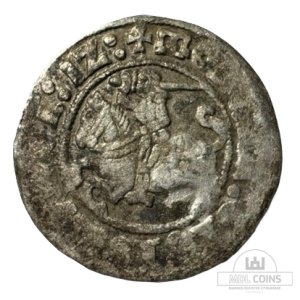 1512 metų Žygimanto Senojo 1/2 grašio - Katalogo nr. H40 AC
