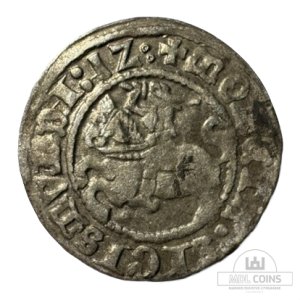 1512 metų Žygimanto Senojo 1/2 grašio - Katalogo nr. H40 AC