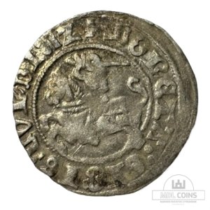 1512 metų Žygimanto Senojo 1/2 grašio - Katalogo nr. H40 D