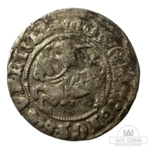 1512 metų Žygimanto Senojo 1/2 grašio - Katalogo nr. H40 K