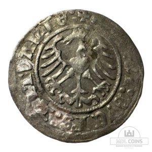 Alternative view of 1512 metų Žygimanto Senojo 1/2 grašio - Katalogo nr. H40 AJ