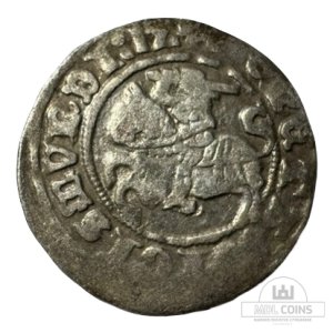 1512 metų Žygimanto Senojo 1/2 grašio - Katalogo nr. H40 B