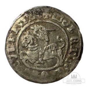 1512 metų Žygimanto Senojo 1/2 grašio - Katalogo nr. H40 AN