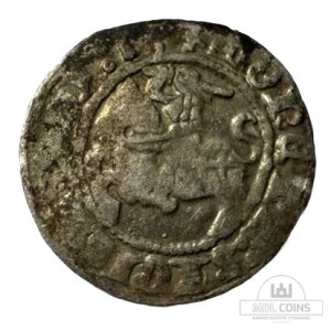 1513 metų Žygimanto Senojo 1/2 grašio - Katalogo nr. H41 F