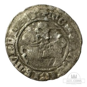 1513 metų Žygimanto Senojo 1/2 grašio - Katalogo nr. H41 W5 (Naujas tipas / darbinis nr.)