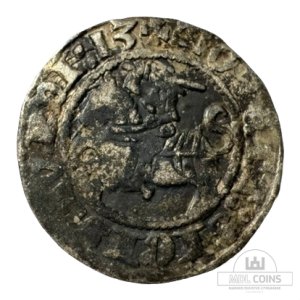 1513 metų Žygimanto Senojo 1/2 grašio - Katalogo nr. H41 H