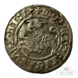 1513 metų Žygimanto Senojo 1/2 grašio - Katalogo nr. H41 H