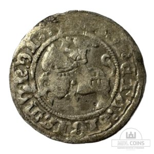 1513 metų Žygimanto Senojo 1/2 grašio - Katalogo nr. H41 A