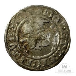1513 metų Žygimanto Senojo 1/2 grašio - Katalogo nr. H41 A