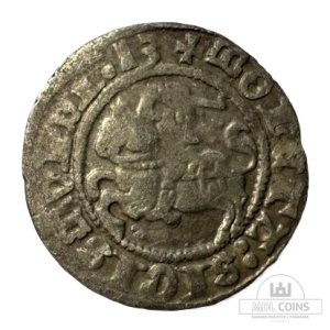 1513 metų Žygimanto Senojo 1/2 grašio - Katalogo nr. H41 A