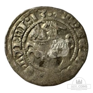 1513 metų Žygimanto Senojo 1/2 grašio - Katalogo nr. H41 M