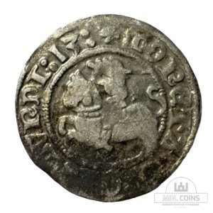 1513 metų Žygimanto Senojo 1/2 grašio - Katalogo nr. H41 M